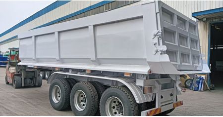 TITAN Semi Tipper Trailers will be Shipped to Papua New Guinea.