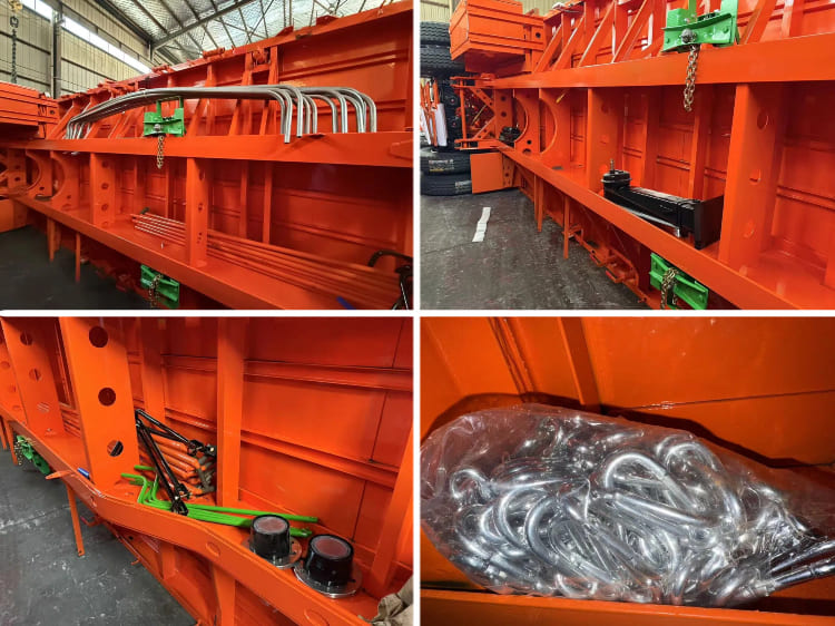 Triple Axle Drop Side Trailer for Sale in Papua New Guinea