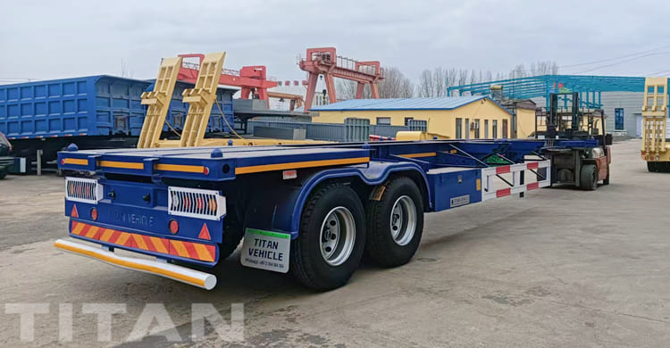 40 ft Container Chassis Trailer for Sale in Papua New Guinea