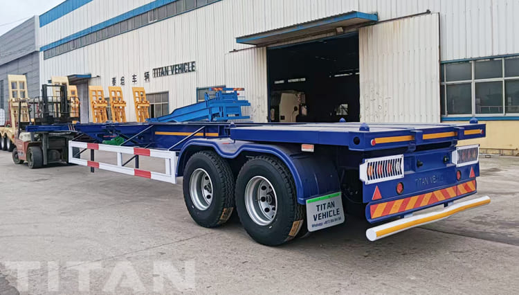 40 ft Container Chassis Trailer for Sale in Papua New Guinea