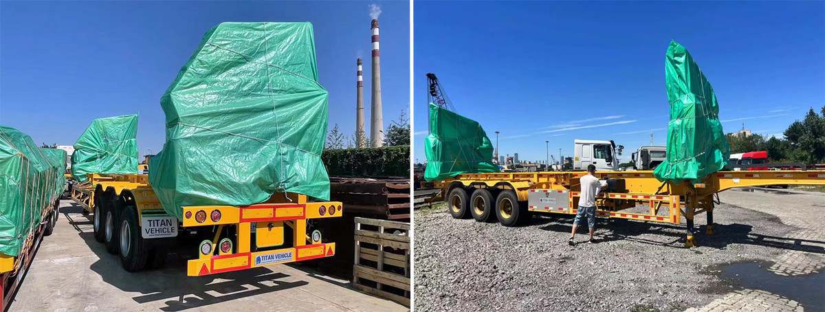 40FT Container Side Loader Price for Sale in Papua New Guinea
