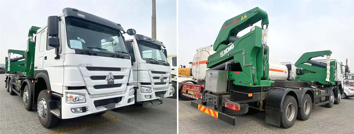 20FT Container Side Loader Truck for Sale in Papua New Guinea