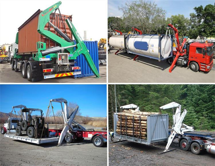 Container Side Loader Trailer for Sale in Papua New Guinea