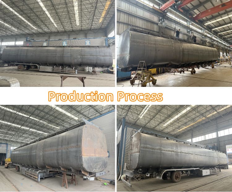 4 Axle Fuel Tanker Semi Trailer in Papua New Guinea