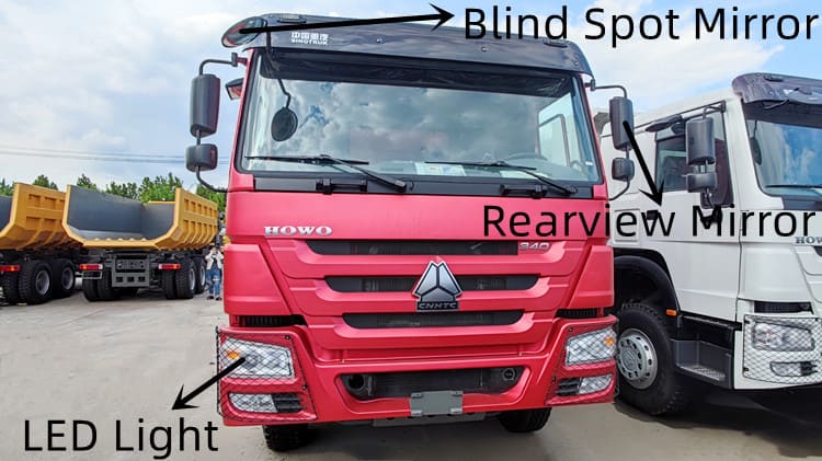 Sinotruck Howo 340 New Dump Truck for Sale in Papua New Guinea