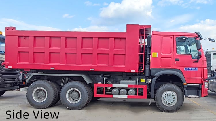 Sinotruck Howo 340 New Dump Truck for Sale in Papua New Guinea