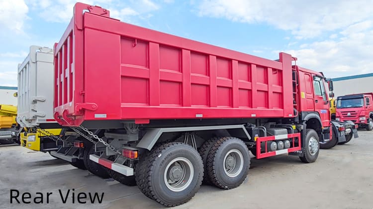 Sinotruck Howo 340 New Dump Truck for Sale in Papua New Guinea