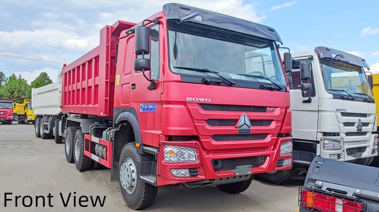 Sinotruck Howo 340 New Dump Truck for Sale in Papua New Guinea