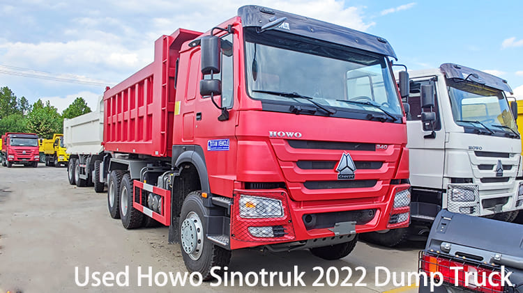 Used Howo Sinotruk 2022 Dump Truck for Sale in Papua New Guinea