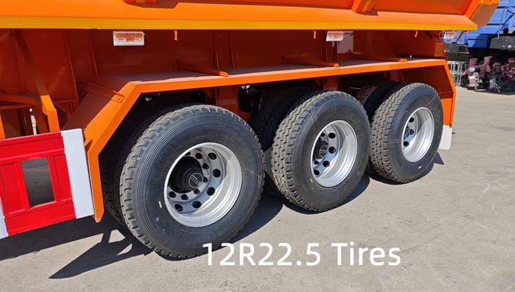 3 Axle Semi Tipper for Sale in Papua New Guinea