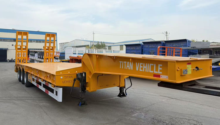 Heavy Haul Low Bed Loader Trailer for sale in Papua New Guinea