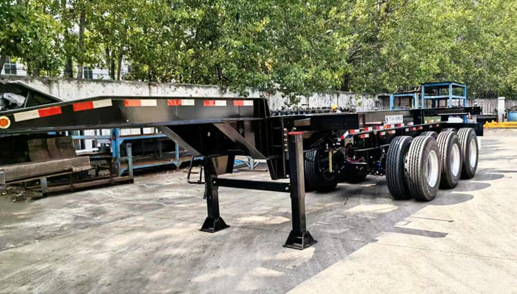 Tri Axle Chassis Container for Sale in Papua New Guinea