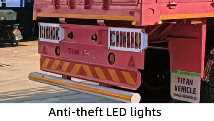 3 Axle Fence Cargo Semi Trailer for Sale in Papua New Guinea