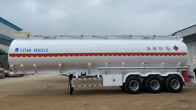 TITAN 45000L Fuel Tanker Semi Trailer for Sale in Papua New Guinea