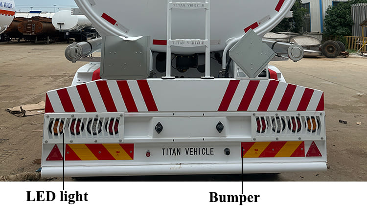 TITAN 45000L Fuel Tanker Semi Trailer for Sale in Papua New Guinea