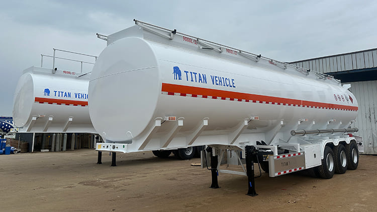 TITAN 45000L Fuel Tanker Semi Trailer for Sale in Papua New Guinea