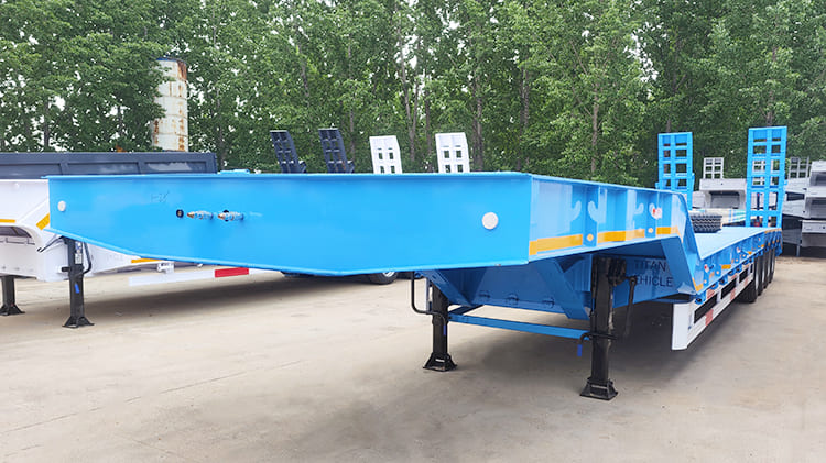 100 Ton Low Bed Trailer for Sale in Papua New Guinea
