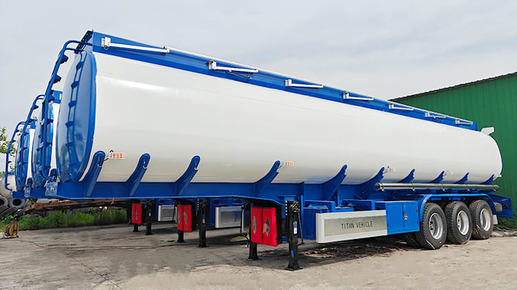 TITAN 40000 Liters Semi Trailer Fuel Tank for Sale in Papua New Guinea