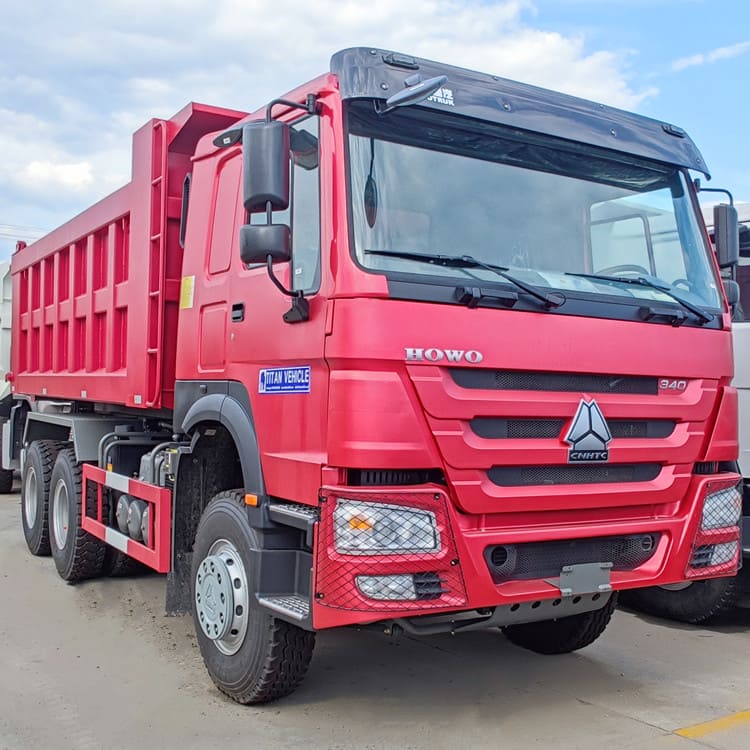 Sinotruck Howo 340 New Dump Truck 