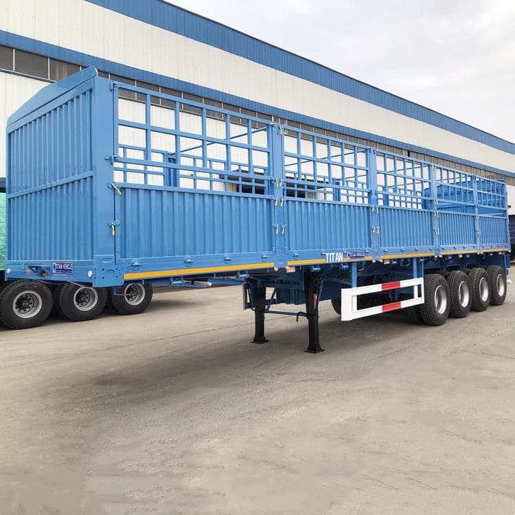 4 Axle Fence Stake Trailer