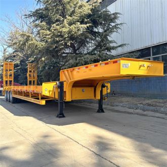 CIMC 3 Axle 60T Lowbed Trailer
