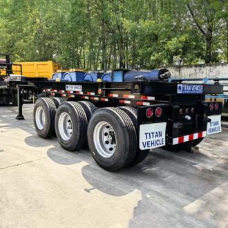 Tri Axle Chassis Container