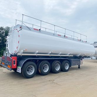 4 Axle Diesel Fuel Tank Trailer